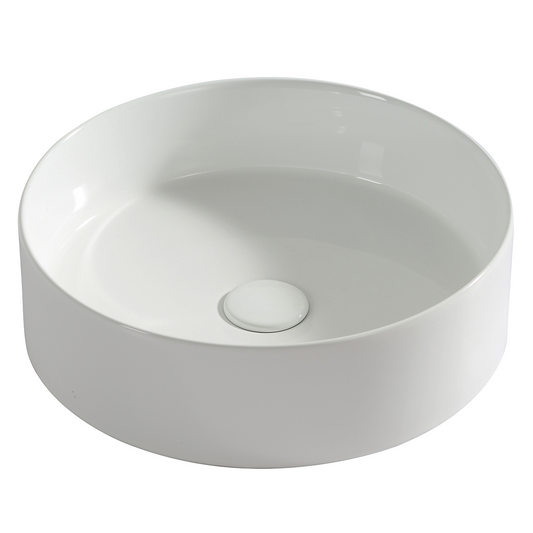 'Round' Ceramic Basin - 400x120mm