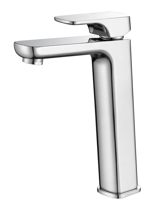 Tall Basin Mixer - 'Chaser' - Black/Chome/Brushed nickel